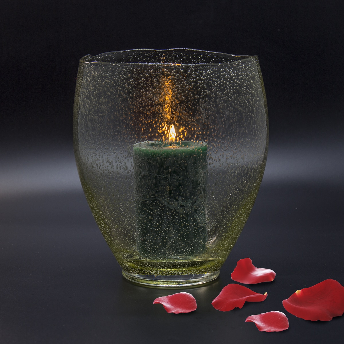 Candle made with Rose